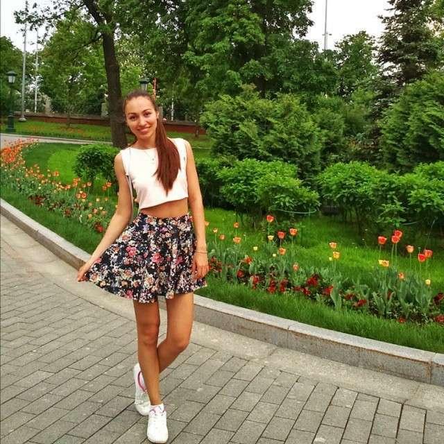 Цветастая юбка