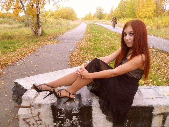 Приятная девушка