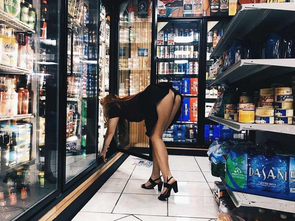 В магазине