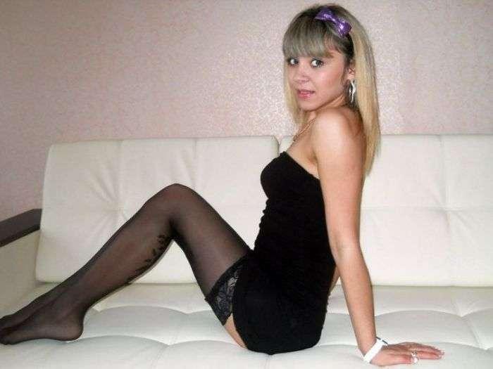 Ножки в чулочках