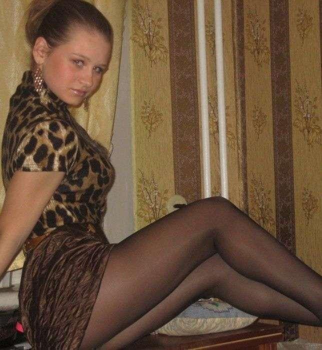 В короткой юбочке