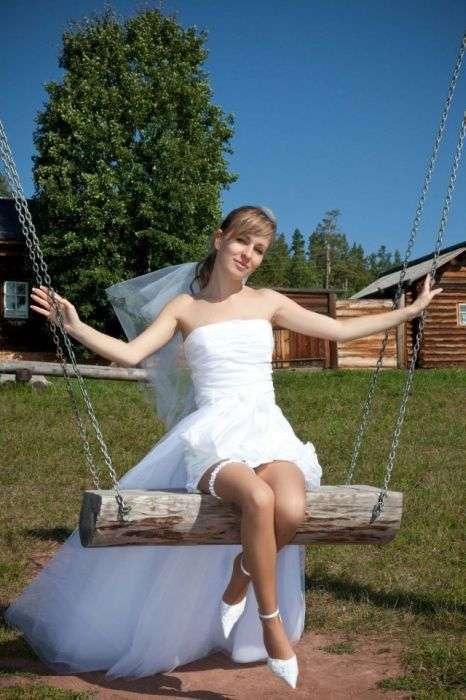 Невеста на качелях