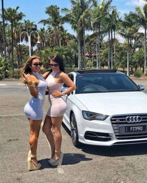 Девушки и Audi