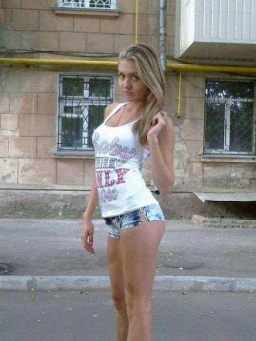 Тесные шорты