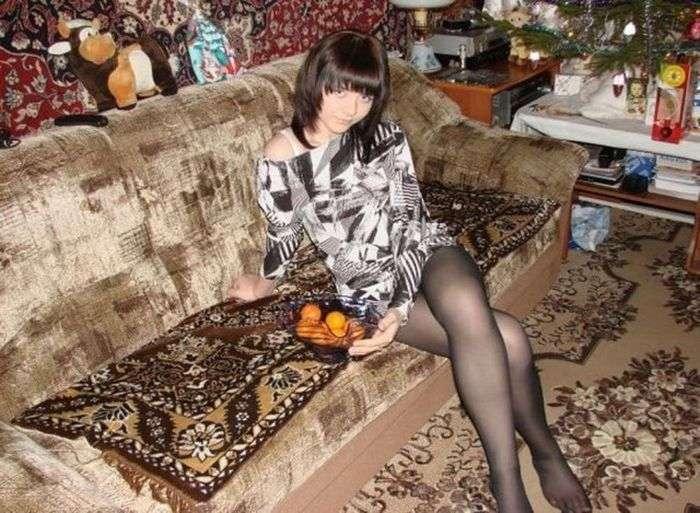 Брюнетка