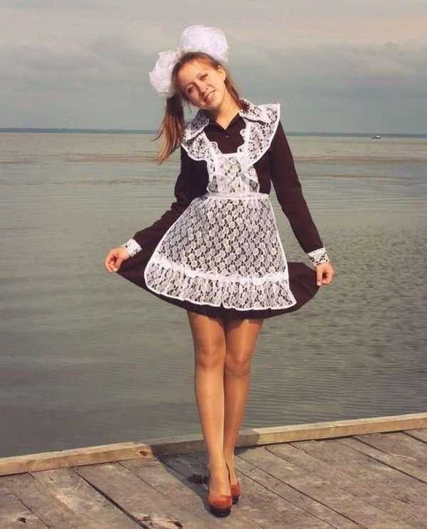 Школьница