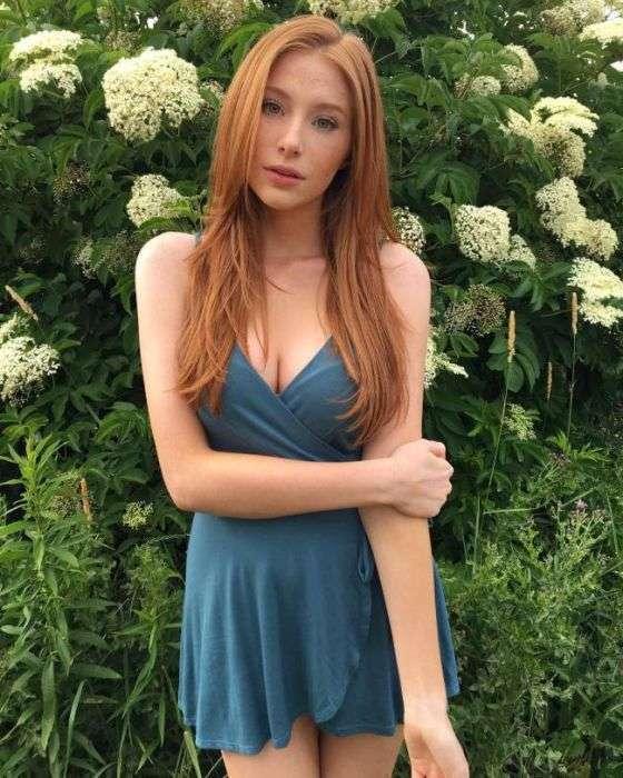 Рыженькая девушка