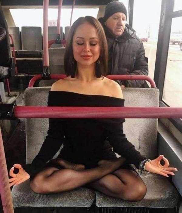 Дзен в автобусе