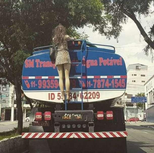 На попутке