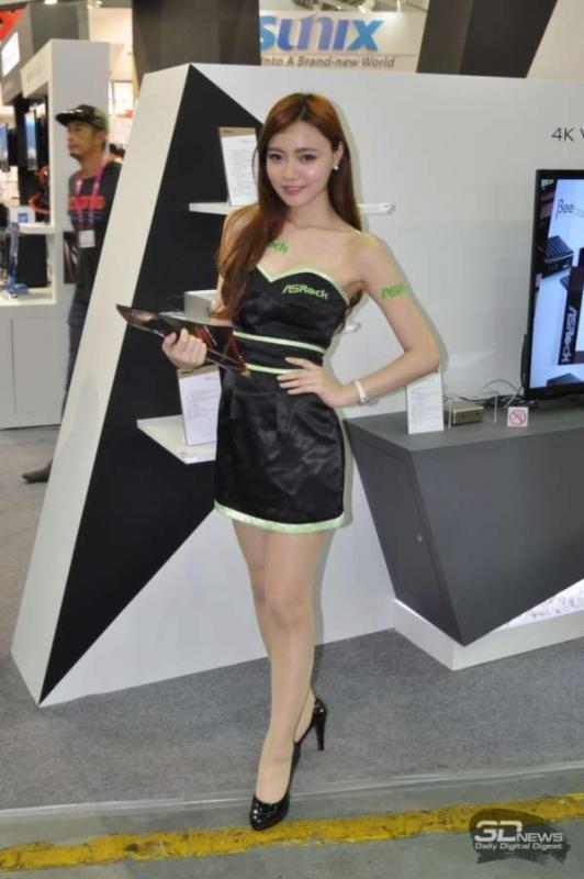 Девушка Asrock