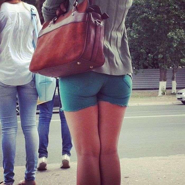 Узкие шорты