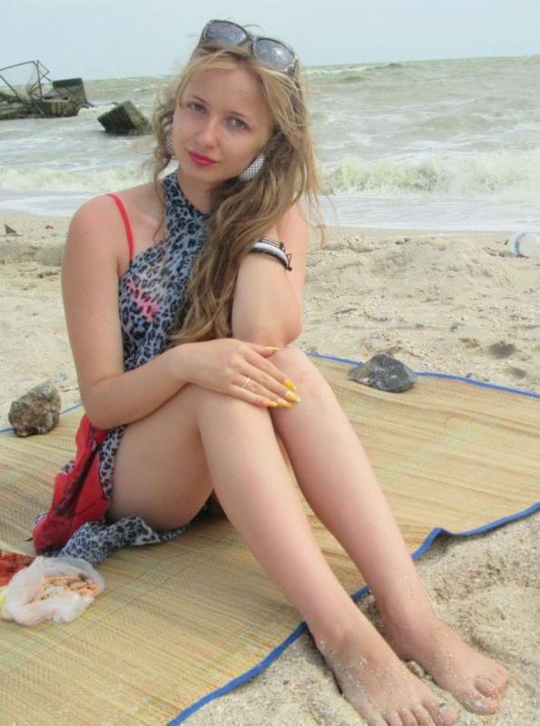 На пляже